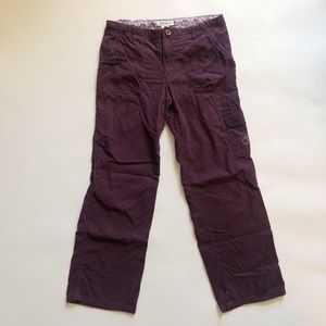 Vtg Y2K Purple Cargo Pants